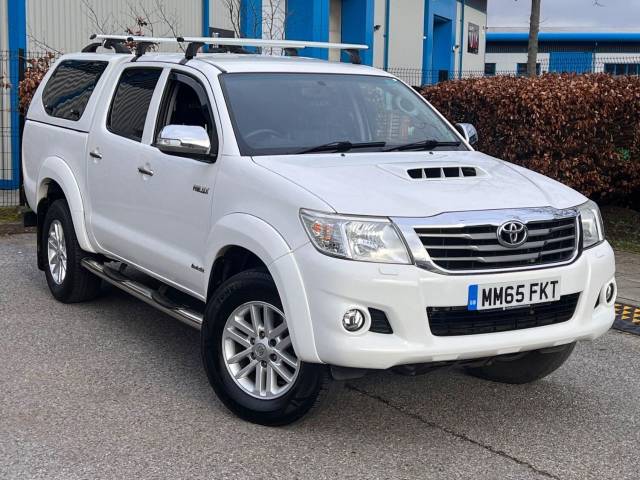 Toyota Hilux Invincible D/Cab Pick Up 3.0 D-4D 4WD 171 Auto Pick Up Diesel White