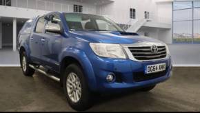 TOYOTA HILUX 2014 (64) at Junction 34 Car Sales Ltd Sheffield