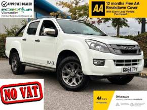 ISUZU D-MAX 2014 (64) at Junction 34 Car Sales Ltd Sheffield