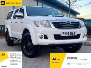 TOYOTA HILUX 2014 (14) at Junction 34 Car Sales Ltd Sheffield