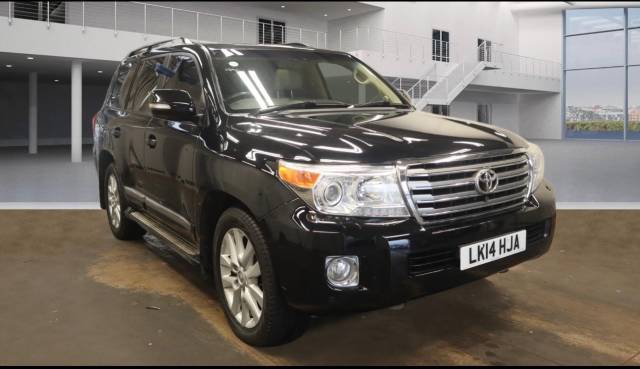 Toyota Landcruiser 4.5 D-4D V8 5dr Auto ESTATE Diesel Black